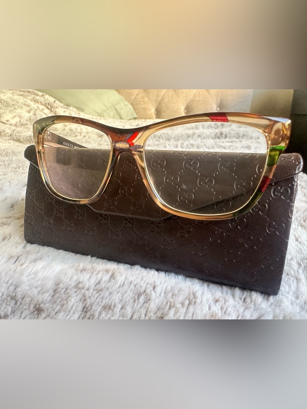 Gucci frames glasses model GG3741 ( lens will need be replaced) - Picture 4 of 12